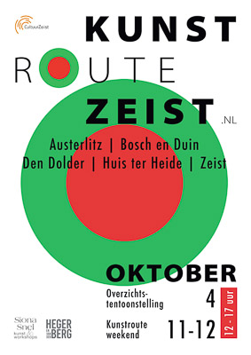 Affiche Kunstroute Zeist 2025